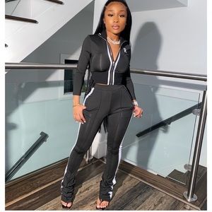 Track Star Set in black